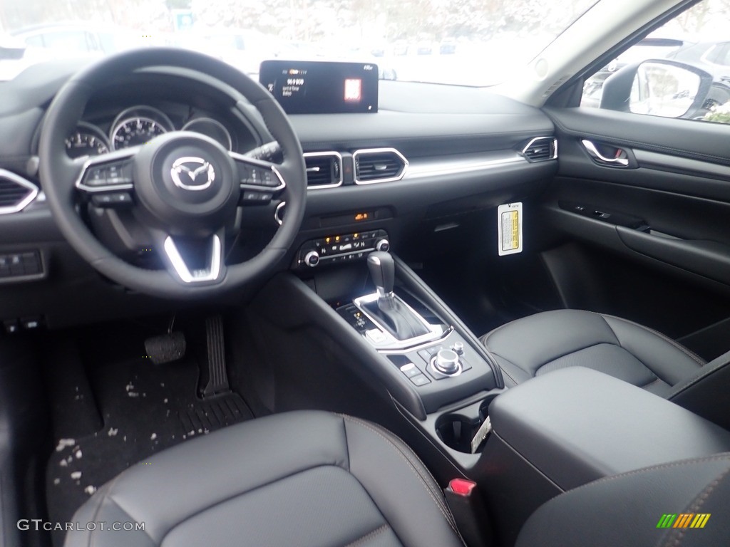 Black Interior 2023 Mazda CX-5 S Preferred AWD Photo #145375777