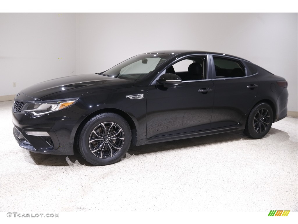 2019 Optima LX - Ebony Black / Black photo #3