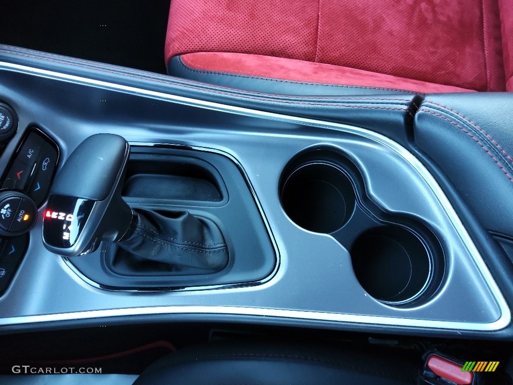 2019 Challenger R/T Scat Pack - Destroyer Gray / Ruby Red/Black photo #24