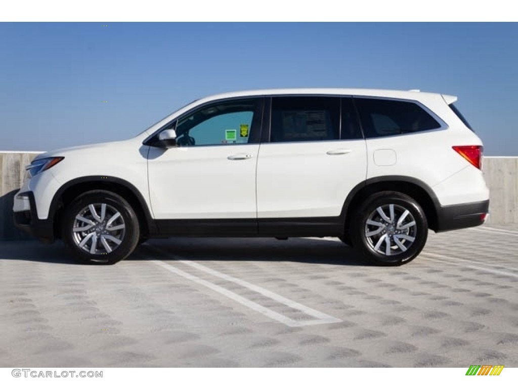 Platinum White Pearl 2022 Honda Pilot EX-L Exterior Photo #145377016