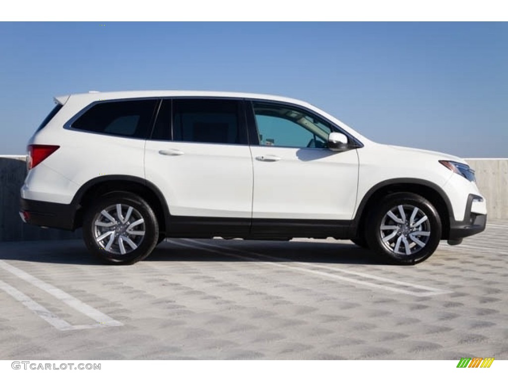 Platinum White Pearl 2022 Honda Pilot EX-L Exterior Photo #145377073