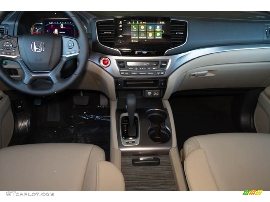 2022 Honda Pilot EX-L Beige Dashboard Photo #145377301