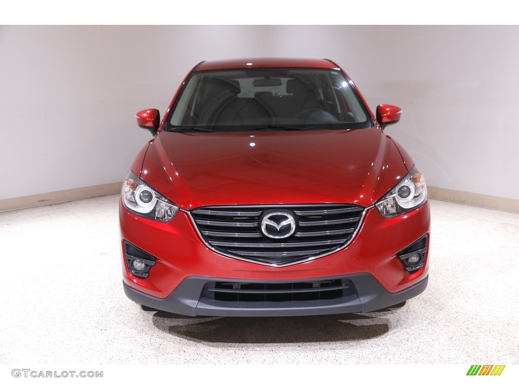 2016 CX-5 Touring AWD - Soul Red Metallic / Black photo #2