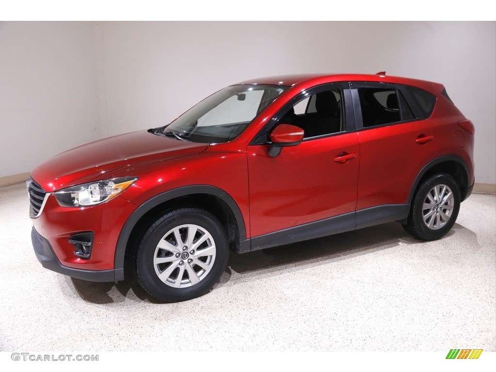 2016 CX-5 Touring AWD - Soul Red Metallic / Black photo #3