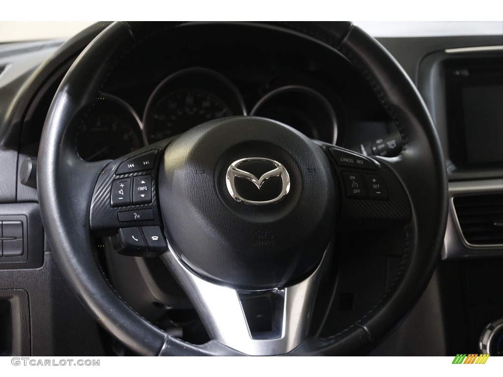 2016 CX-5 Touring AWD - Soul Red Metallic / Black photo #7