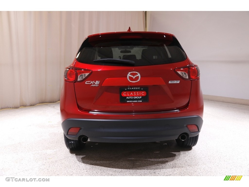 2016 CX-5 Touring AWD - Soul Red Metallic / Black photo #18