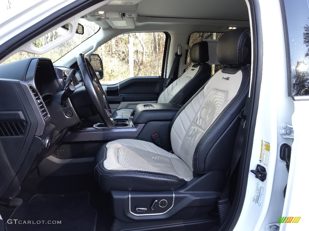 Limited Highland Tan Interior 2020 Ford F350 Super Duty Limited Crew Cab 4x4 Photo #145377925