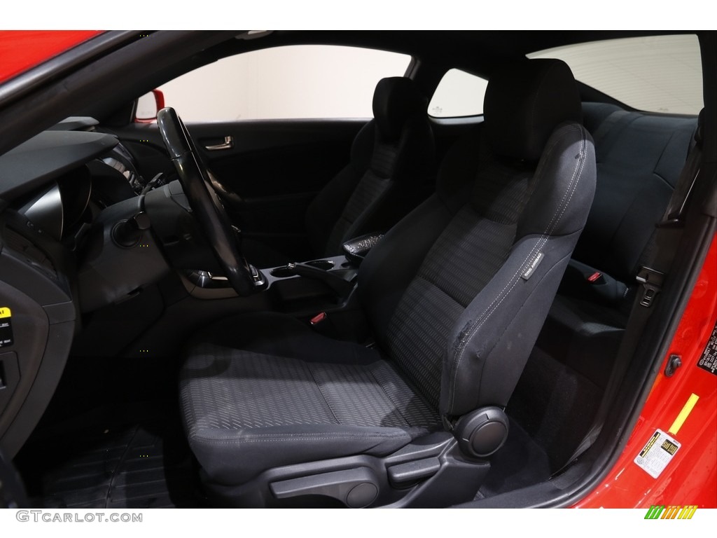 2013 Genesis Coupe 2.0T - Tsukuba Red / Black Cloth photo #5