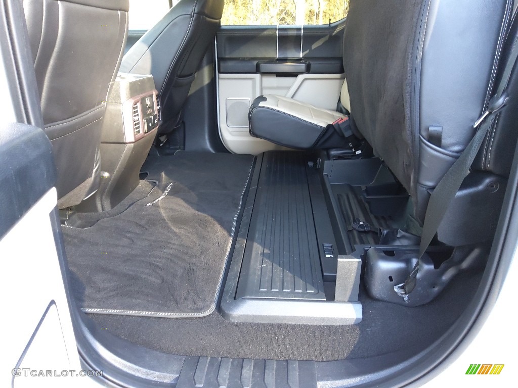 2020 Ford F350 Super Duty Limited Crew Cab 4x4 Rear Seat Photo #145378051