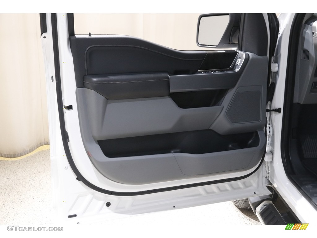 2021 Ford F150 XLT SuperCrew 4x4 Medium Dark Slate Door Panel Photo #145378417