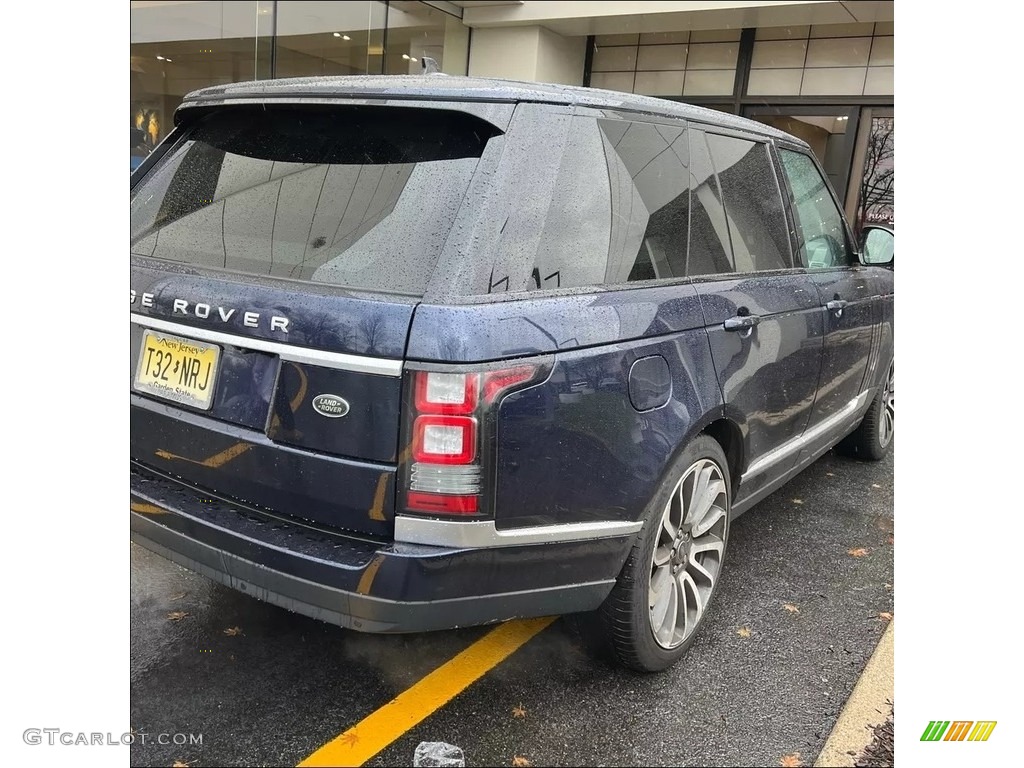 2016 Range Rover Supercharged - Loire Blue Metallic / Ebony/Ivory photo #4