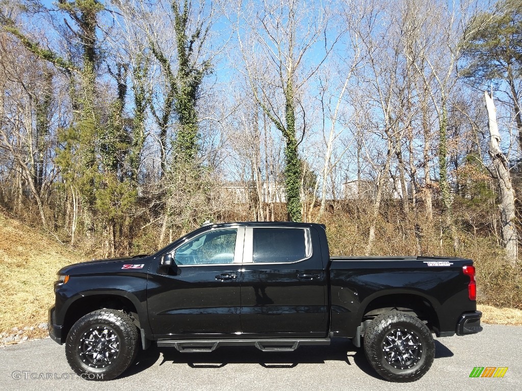 2021 Silverado 1500 LT Trail Boss Crew Cab 4x4 - Black / Jet Black photo #1