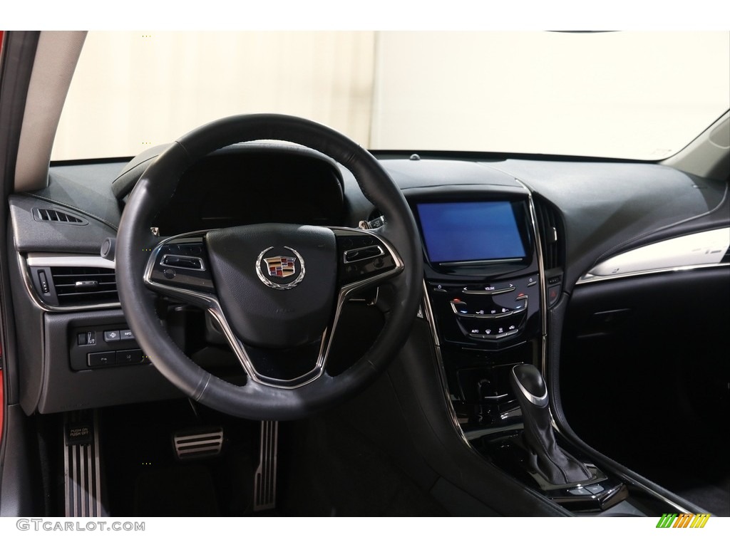 2014 ATS 3.6L - Red Obsession Tintcoat / Jet Black/Jet Black photo #6