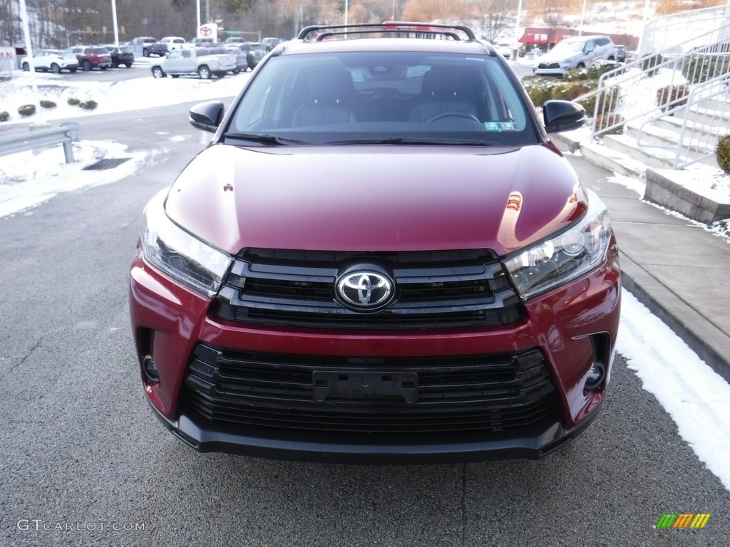 2019 Highlander SE AWD - Salsa Red Pearl / Black photo #11