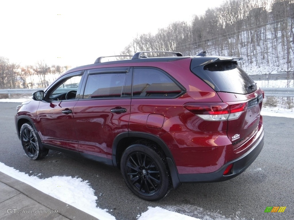 2019 Highlander SE AWD - Salsa Red Pearl / Black photo #13