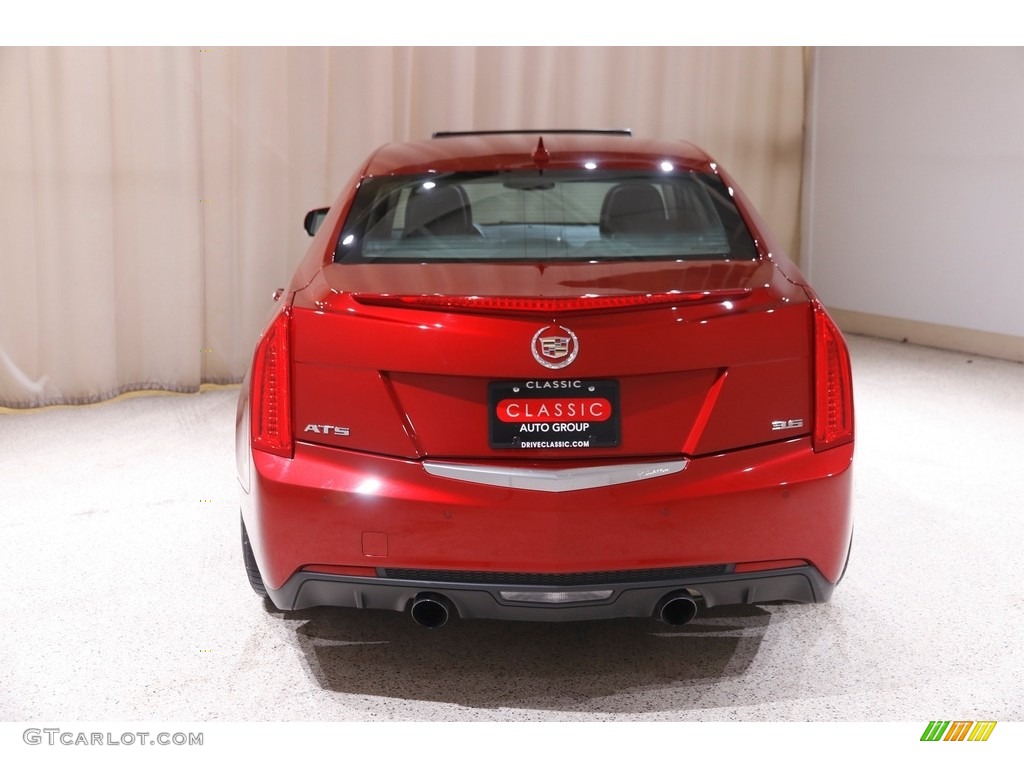 2014 ATS 3.6L - Red Obsession Tintcoat / Jet Black/Jet Black photo #19