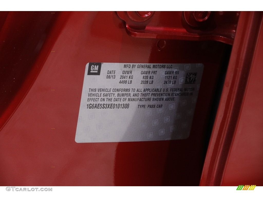 2014 ATS 3.6L - Red Obsession Tintcoat / Jet Black/Jet Black photo #22