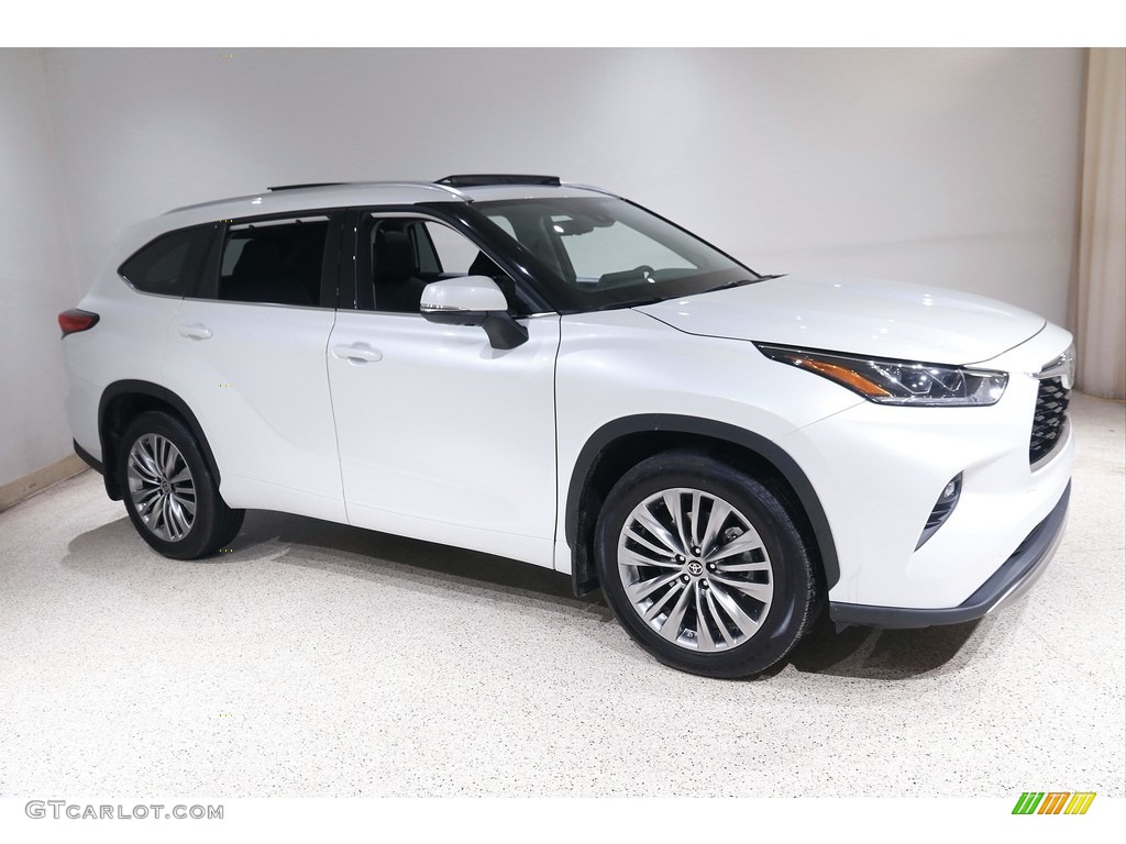 Wind Chill Pearl Toyota Highlander