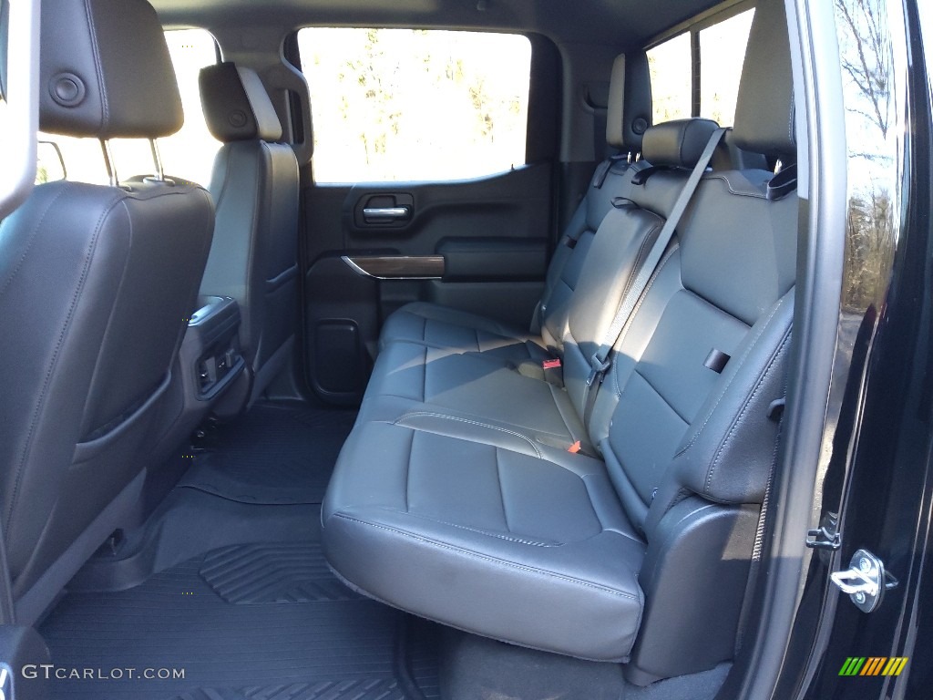 Jet Black Interior 2021 Chevrolet Silverado 1500 LT Trail Boss Crew Cab 4x4 Photo #145379419