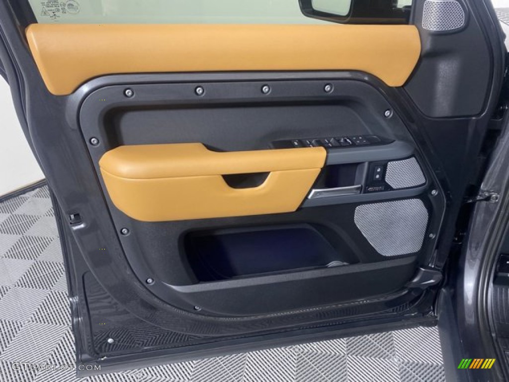 2023 Land Rover Defender 130 X Vintage Tan/Ebony Door Panel Photo #145379434