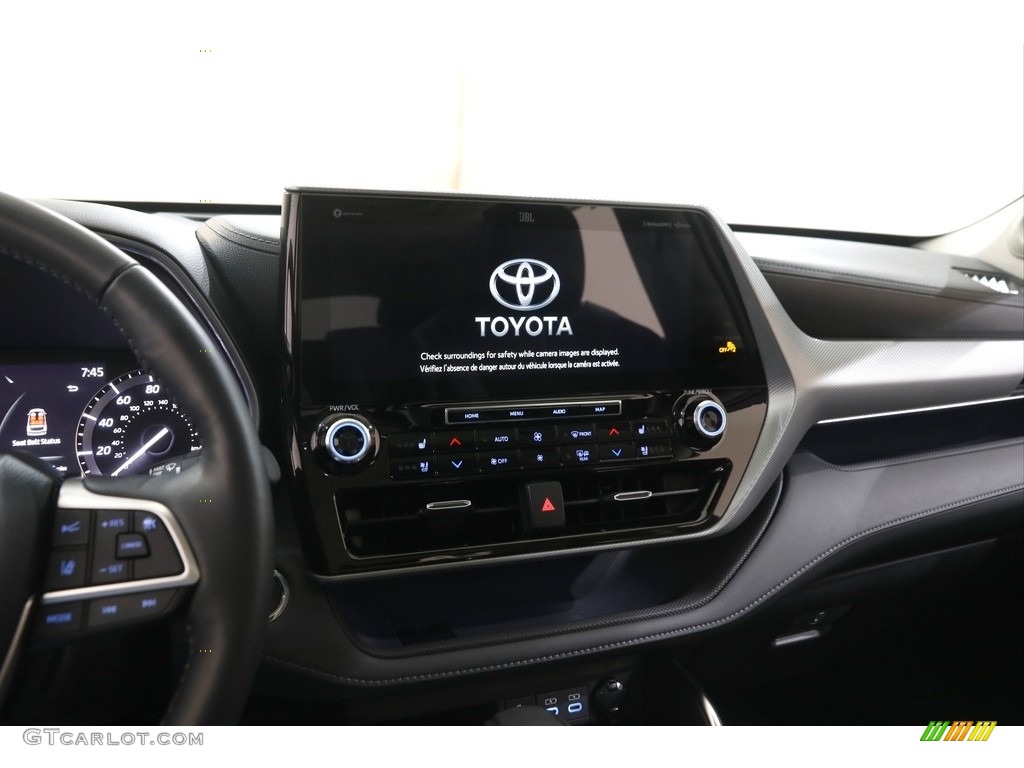 2022 Highlander Platinum AWD - Wind Chill Pearl / Black photo #9