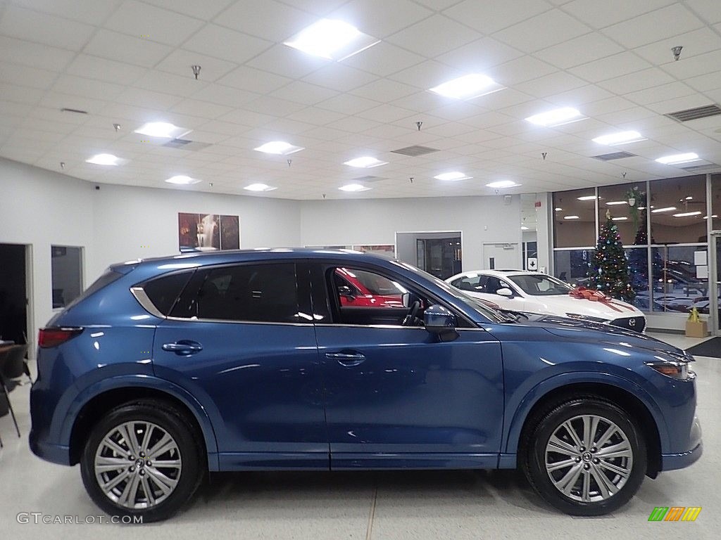 Eternal Blue Mica 2023 Mazda CX-5 Turbo Signature AWD Exterior Photo #145379476