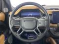 Vintage Tan/Ebony 2023 Land Rover Defender 130 X Steering Wheel