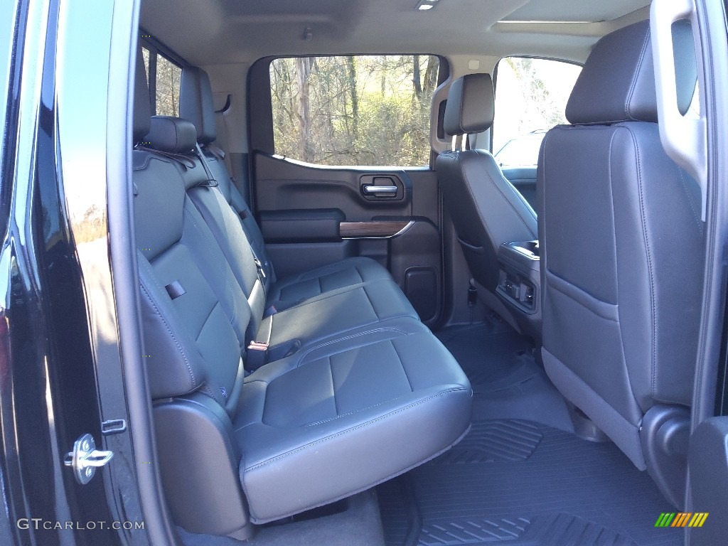Jet Black Interior 2021 Chevrolet Silverado 1500 LT Trail Boss Crew Cab 4x4 Photo #145379518