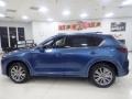 2023 Eternal Blue Mica Mazda CX-5 Turbo Signature AWD  photo #6