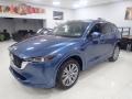 2023 Eternal Blue Mica Mazda CX-5 Turbo Signature AWD  photo #7