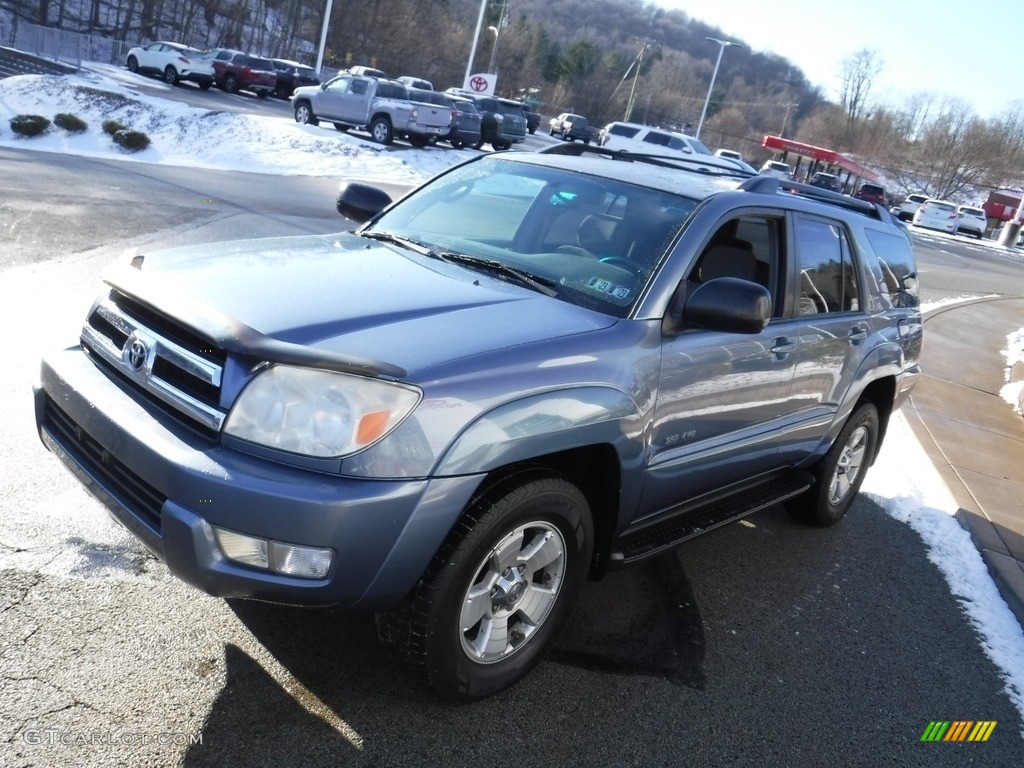 2005 4Runner SR5 4x4 - Pacific Blue Metallic / Stone photo #12