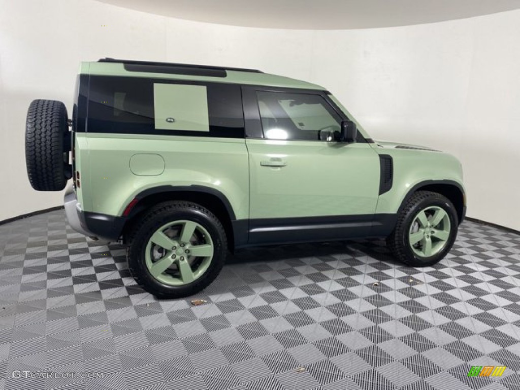 Grasmere Green 2023 Land Rover Defender 90 75th Limited Edition Exterior Photo #145379974