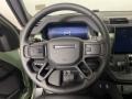 Ebony 2023 Land Rover Defender 90 75th Limited Edition Steering Wheel