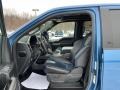Raptor Black/Recaro Blue Accent Interior Photo for 2020 Ford F150 #145380565