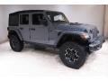 2021 Sting-Gray Jeep Wrangler Unlimited Rubicon 4xe Hybrid  photo #1