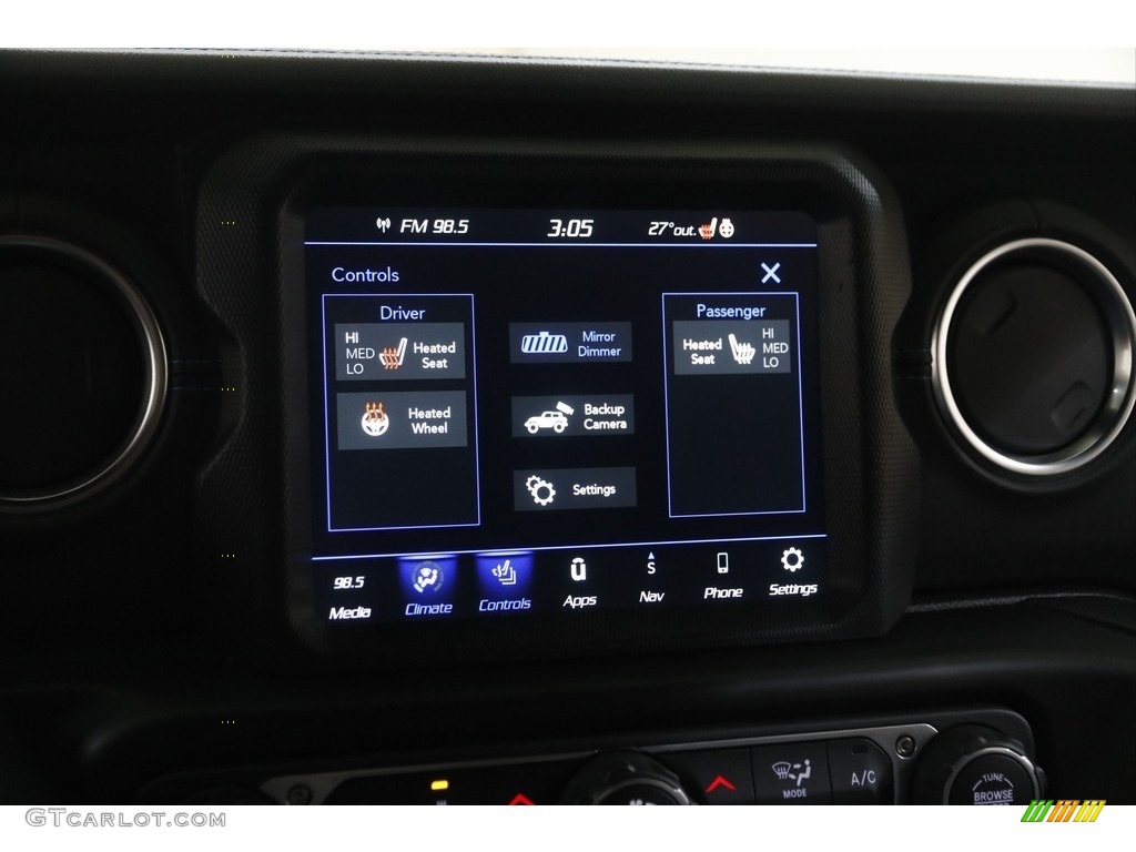 2021 Jeep Wrangler Unlimited Rubicon 4xe Hybrid Controls Photo #145380988