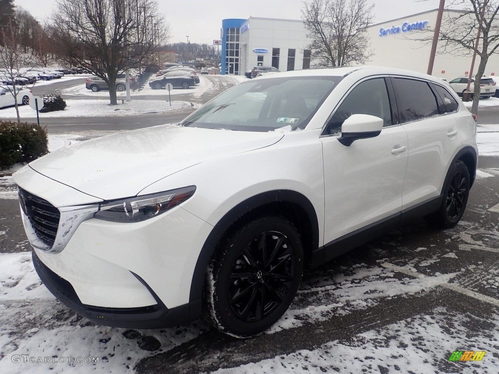 2023 CX-9 Touring Plus AWD - Snowflake White Pearl Mica / Black photo #7