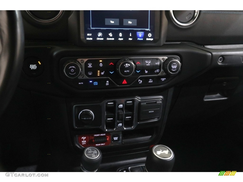 2021 Jeep Wrangler Unlimited Rubicon 4xe Hybrid Controls Photos