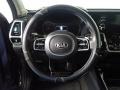 Black 2021 Kia Sorento S Hybrid Steering Wheel