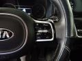 Black 2021 Kia Sorento S Hybrid Steering Wheel