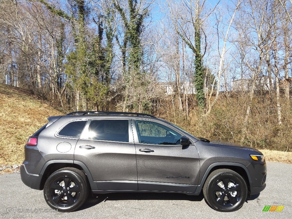 Granite Crystal Metallic 2023 Jeep Cherokee Altitude Lux 4x4 Exterior Photo #145382548