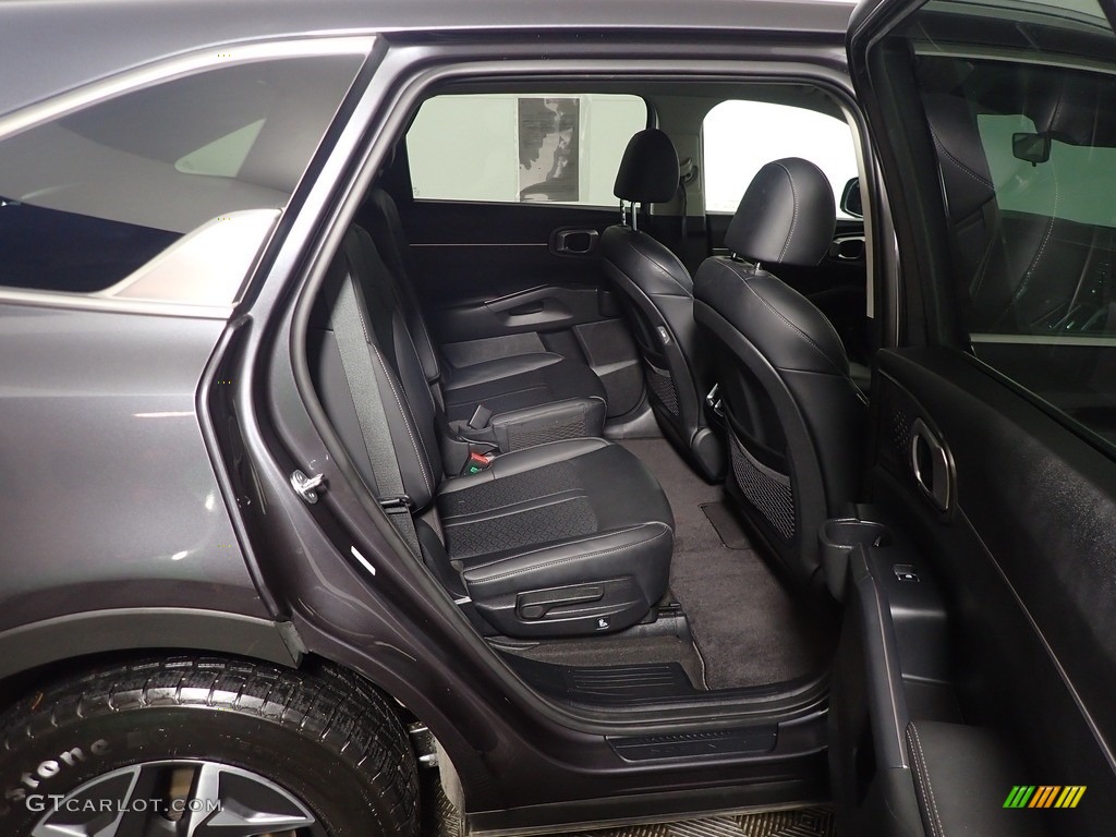 Black Interior 2021 Kia Sorento S Hybrid Photo #145382614