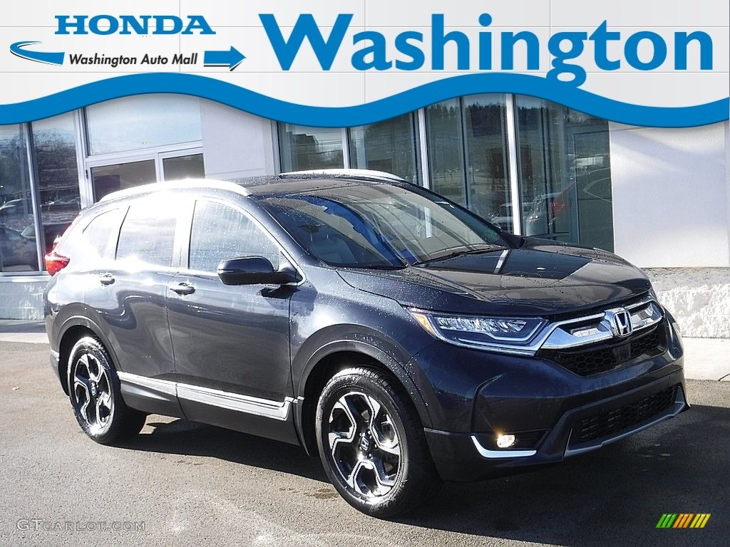 2019 CR-V Touring AWD - Gunmetal Metallic / Gray photo #1