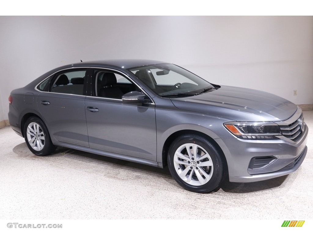 Platinum Gray Metallic 2020 Volkswagen Passat SE Exterior Photo #145382719