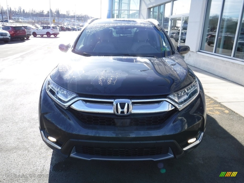 2019 CR-V Touring AWD - Gunmetal Metallic / Gray photo #5