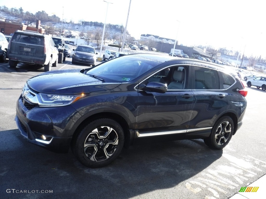 2019 CR-V Touring AWD - Gunmetal Metallic / Gray photo #6