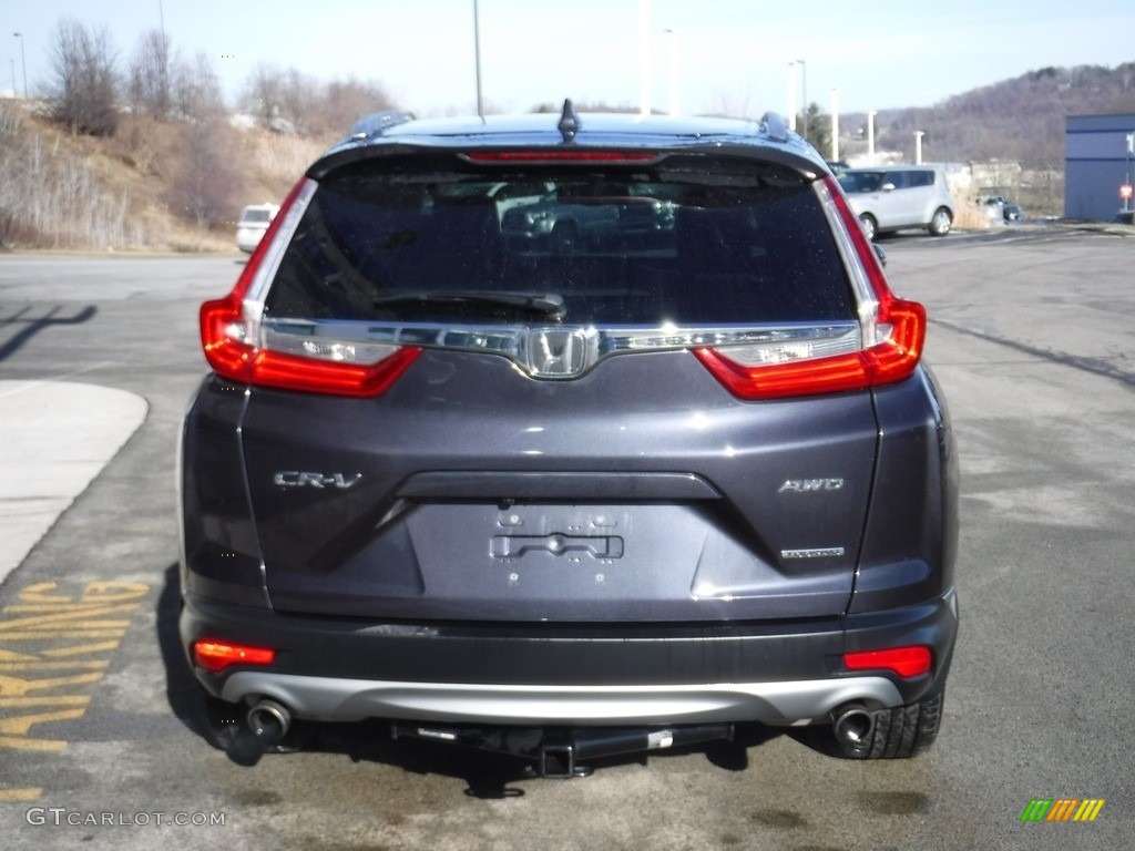 2019 CR-V Touring AWD - Gunmetal Metallic / Gray photo #9