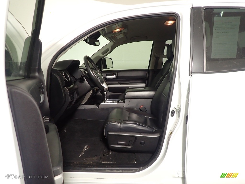 Graphite Interior 2020 Toyota Tundra TRD Sport Double Cab 4x4 Photo #145383103