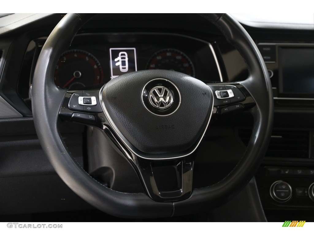 2019 Jetta SE - Platinum Gray Metallic / Titan Black photo #7