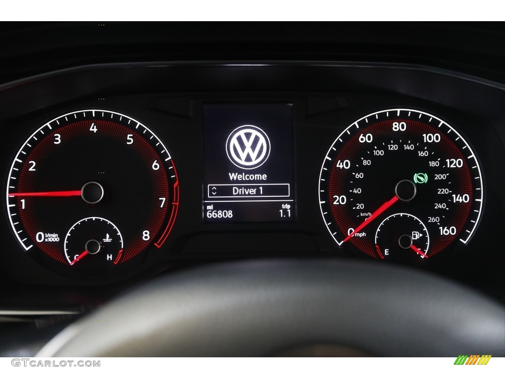 2019 Jetta SE - Platinum Gray Metallic / Titan Black photo #8